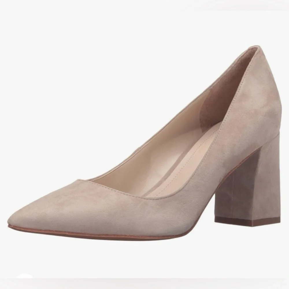 Marc Fisher Women’s Medium Natural Suede Pumps Size 8.5